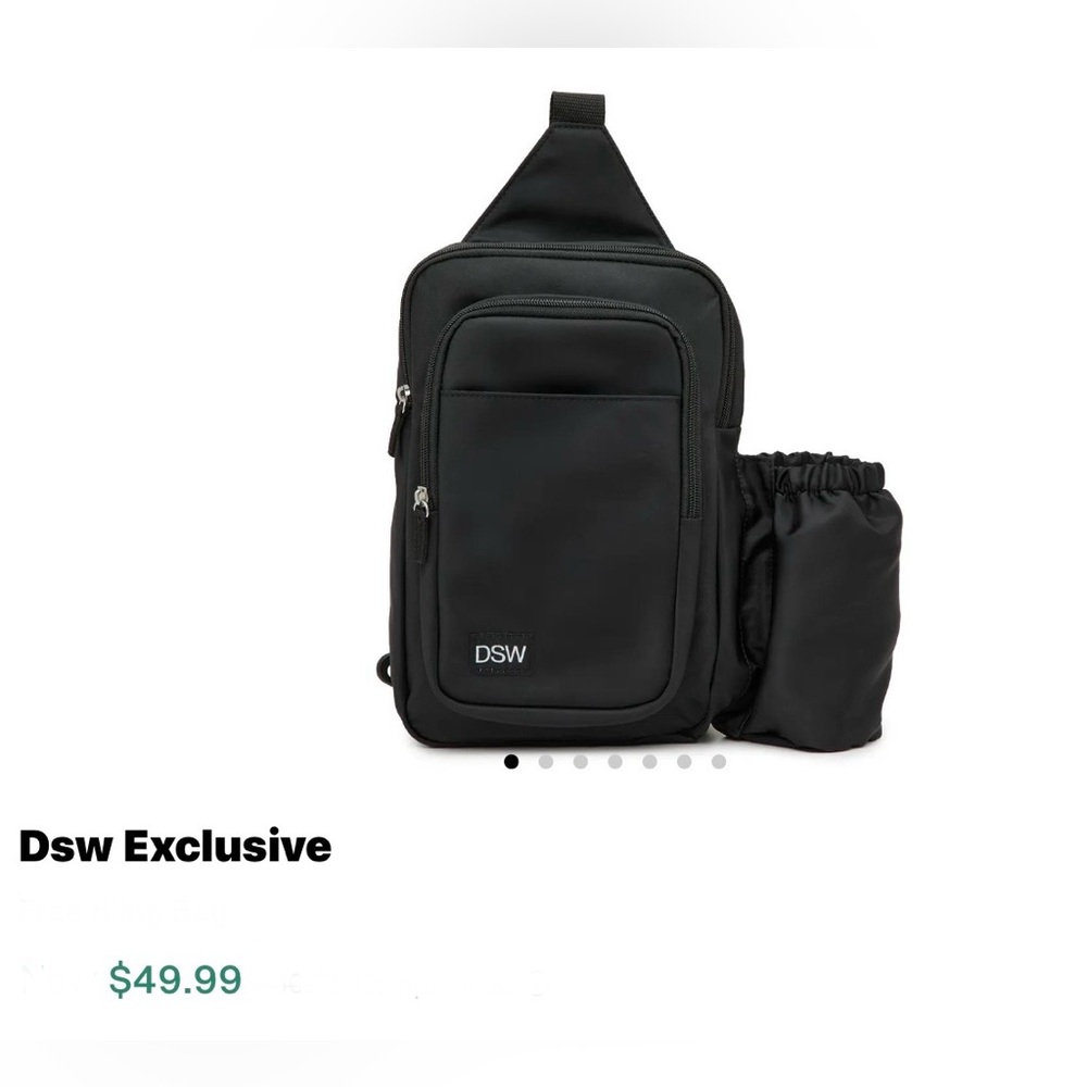 DSW Unisex Sling Bag NWOT